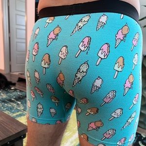 Ice cream cone by Me Undies boxer brief - medium, cotton